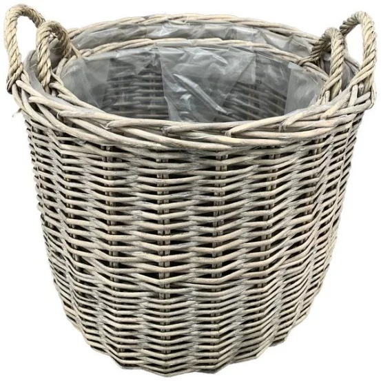 Набір кошиків для рослин із ротангу Willow, 2 шт