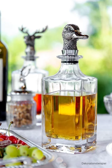 Графин з пробкою у вигляді качки, 750 мл