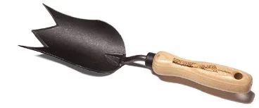 Садова лопатка з короноподібним лезом для цибулинних рослин