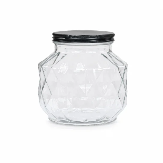 Скляна банка Diamond, 2000 мл