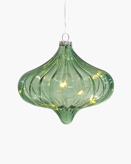 Новорічна прикраса Dina (зелена)