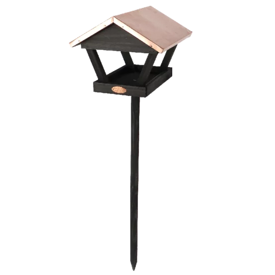 Годівничка для птахів на ніжці “Black Copper”