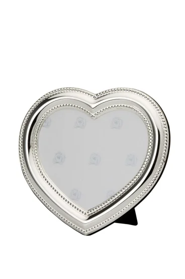 Посрібнена фоторамка Heart Pearl Rim, 13&times;13 см
