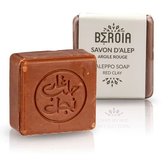 Алеппське мило Beroïa 5% Red clay, 100 г