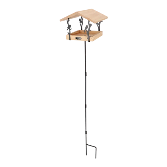 Годівничка для пташок на штекері