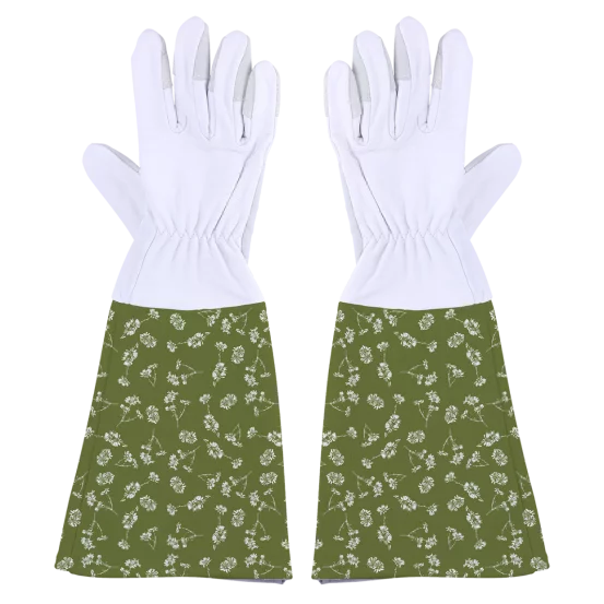 Садові рукавички для важких робіт М з принтом