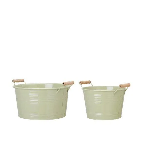 Металеве кашпо для рослин Ariella, 30x16 см