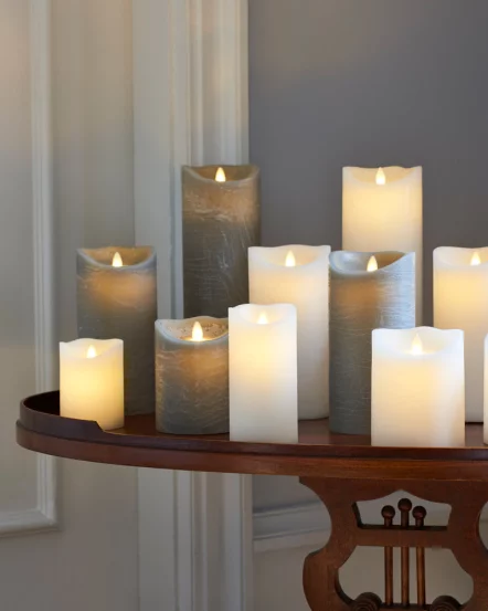 Свічка LED Sara,7,5 x 25 cm