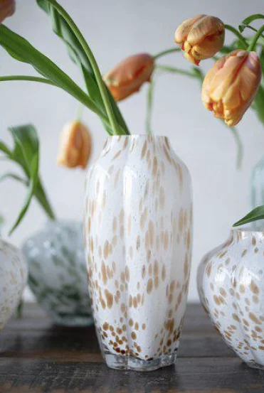 Ваза MELLA White/Beige