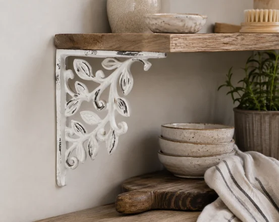Декоративний тримач для полиці Antique Cream