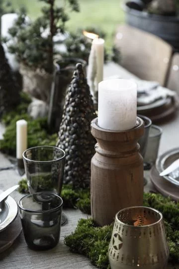 Свічка біла Rustic