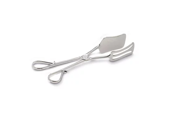 Сріблені щипці для подачі випічки, 26 см