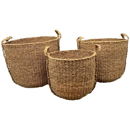 Набір кошиків SEGA з морської трави, 3 шт