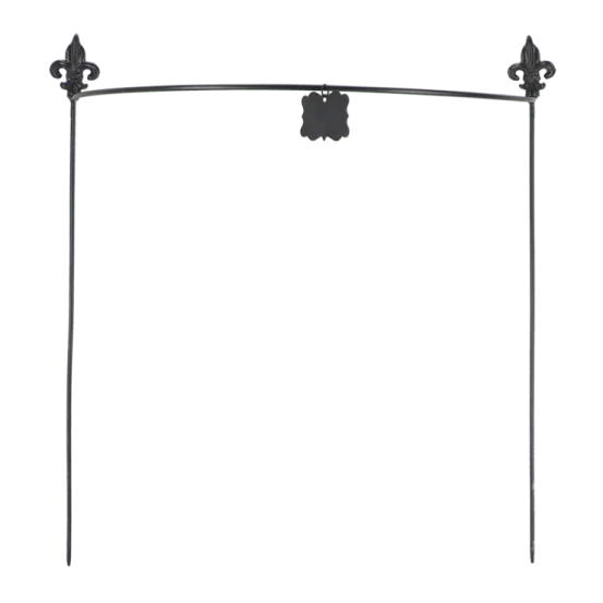 Садова опора для рослин напівколо