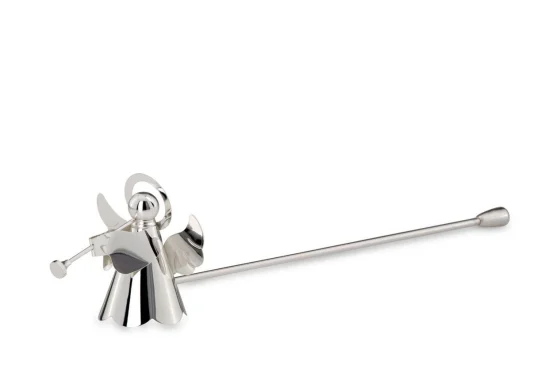 Гасник для свічок &ldquo;Ангел із трубою&rdquo; посріблений