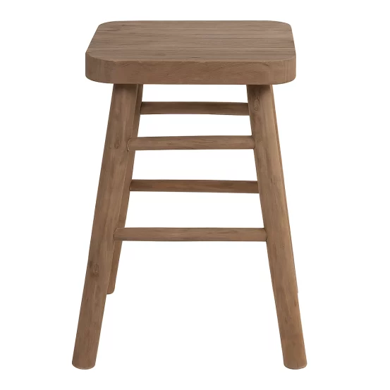 Дерев’яний табурет / підставка для рослин, 33×33×49 см