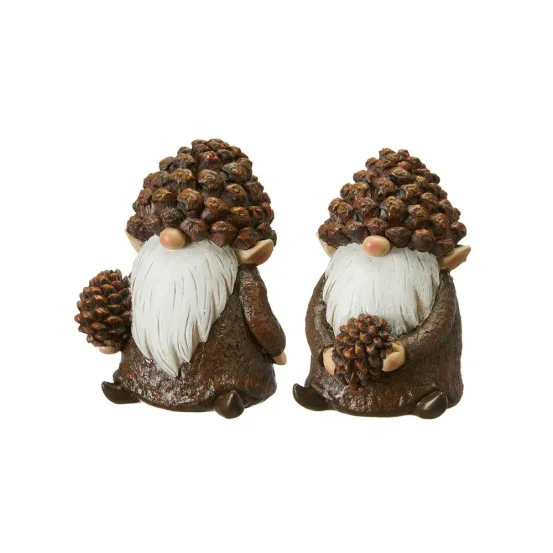 Домовеня-шишка коричневе з шишкою