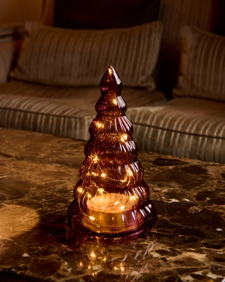 Ялинка Lucy LED (бордо)