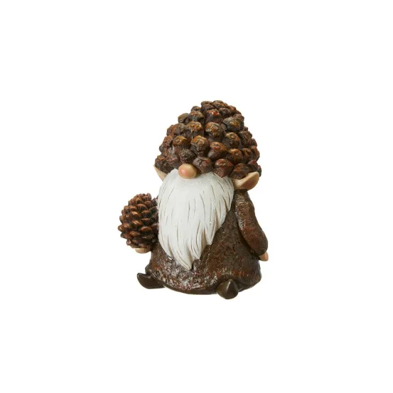 Домовеня-шишка коричневе з шишкою