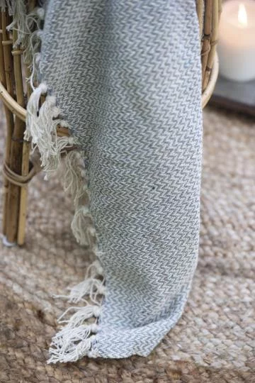 Плед блакитний