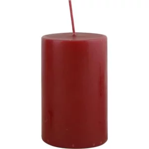 Свічка темно-червона середня