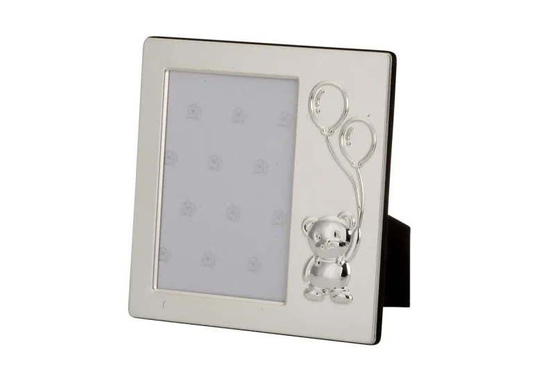 Посрібнена фоторамка Baby Teddy Matt, 9×13 см