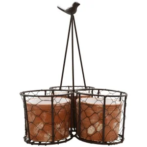 Кашпо для рослин Valo на 3 горщики, 22×22×31 см