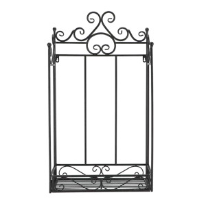 Настінна металева поличка для кашпо