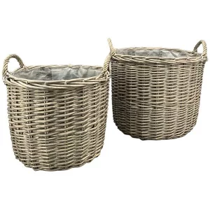 Набір кошиків для рослин із ротангу Willow, 2 шт