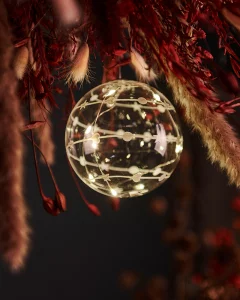 Новорічна прикраса Куля LED