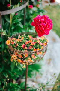 Кашпо-кошик на штекері DOMINA, 80 см