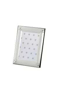 Посрібнена фоторамка з ліліями, 13×18 см