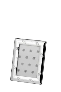 Посрібнена дитяча фоторамка “Baby Pins”, 9×13 см