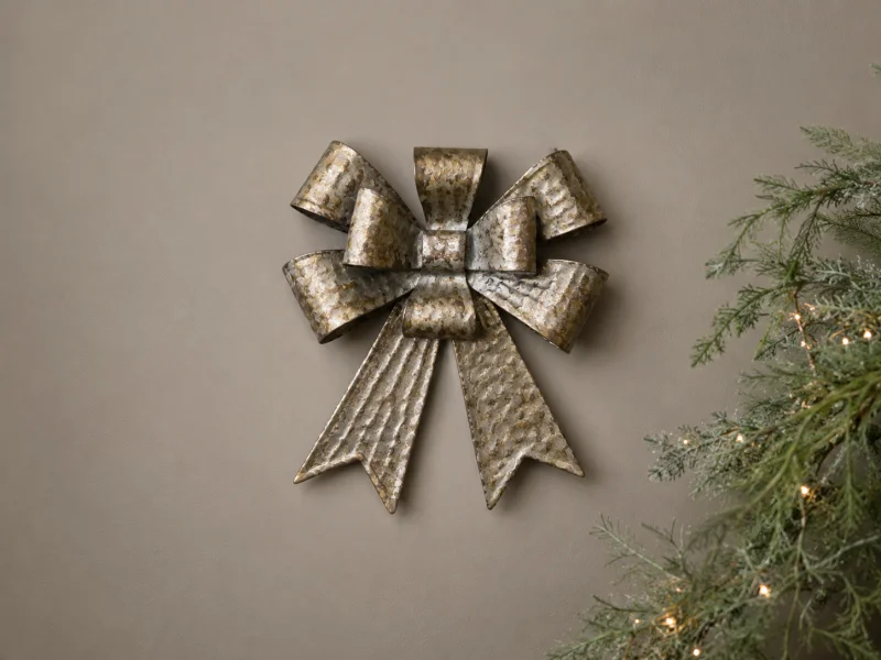 Декоративний металевий бант Antique Brass