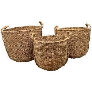 Набір кошиків SEGA з морської трави, 3 шт