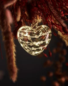 Новорічна прикраса Сердце LED