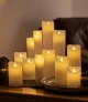 Свічка LED Sara,7,5 x 15 cm