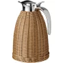 Термос у ротанговому чохлі Brown