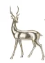 Фігурка Оленя Champagne, 26х10х43 см
