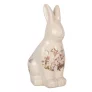 Керамічна фігурка Кролик Summer Flowers, 13*10*21 см
