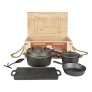 Великий набір для приготування їжі на природі